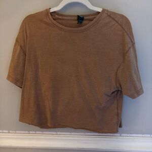 Brown Crop Top